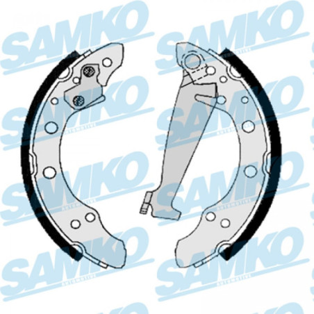 SAMKO 86830 Brake Shoe Set for