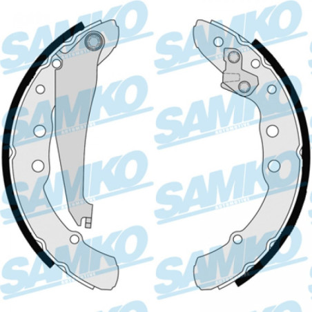 SAMKO 86850 Juego de zapatas de frenos para