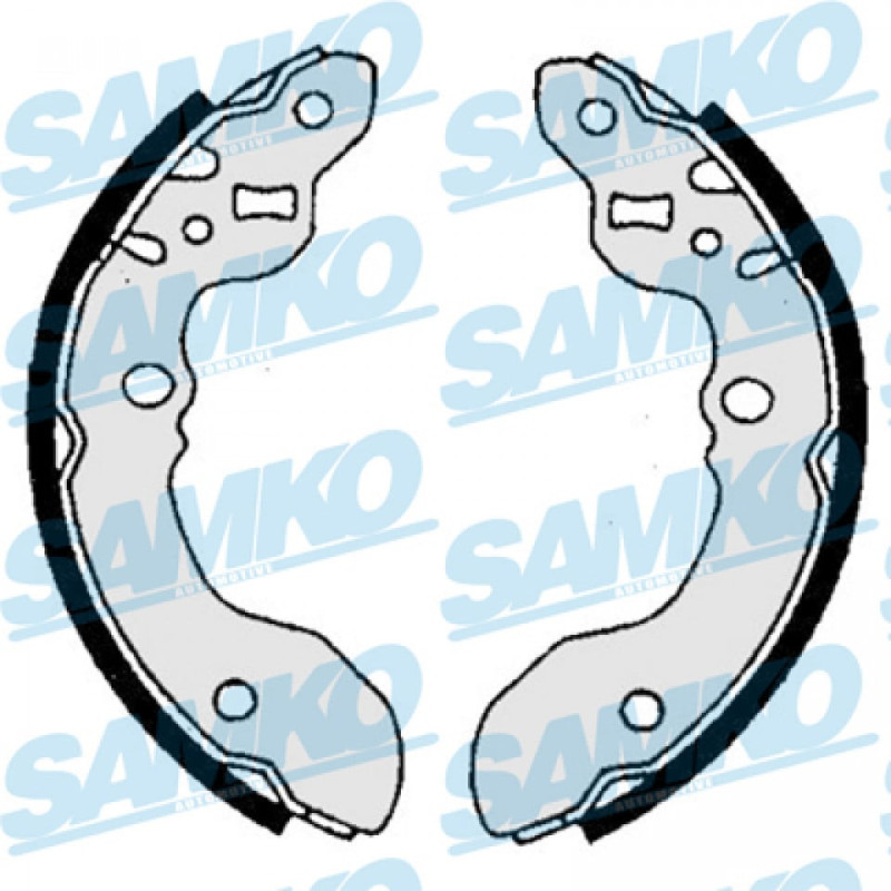 SAMKO 86880 Kit ganasce freno per