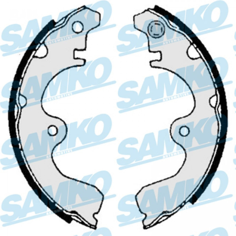 SAMKO 86940 Juego de zapatas de frenos para