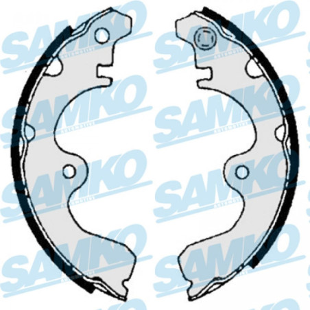 SAMKO 86940 Brake Shoe Set Rear for
