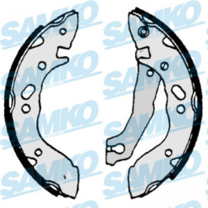 SAMKO 87000 Brake Shoe Set Rear for