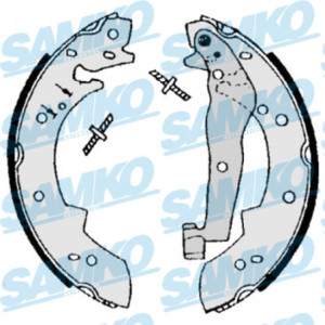SAMKO 87050 Brake Shoe Set Rear for