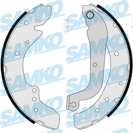 SAMKO 87105 Brake Shoe Set Rear for