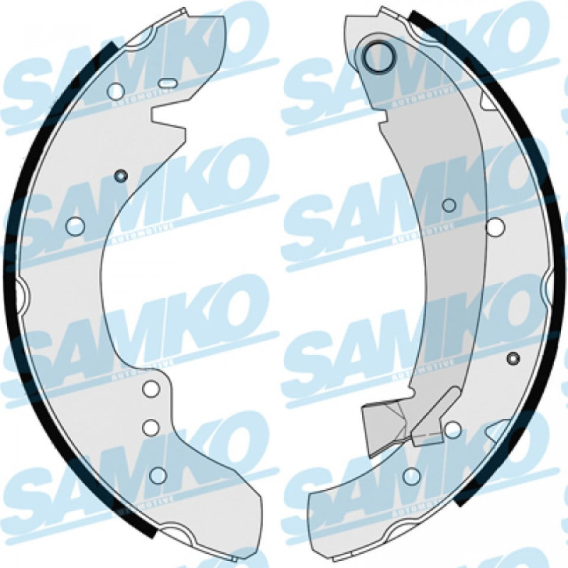 SAMKO 87110 Juego de zapatas de frenos para