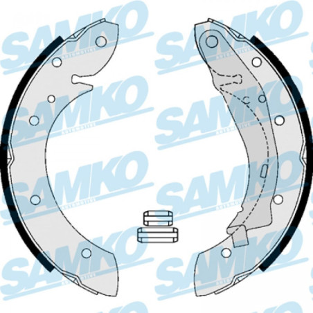 SAMKO 87165 Brake Shoe Set for