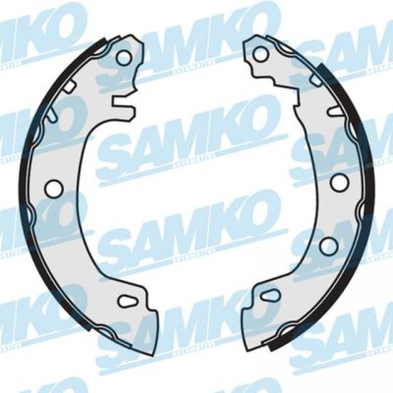 SAMKO 87170 Brake Shoe Set Rear for