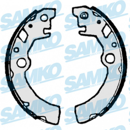 SAMKO 87215 Brake Shoe Set for
