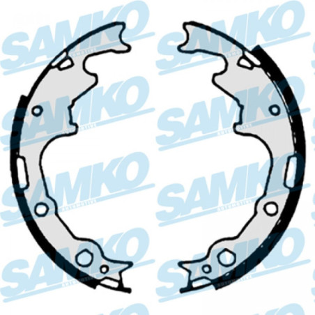 SAMKO 87240 Kit ganasce freno per