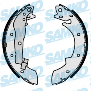 SAMKO 87350 Brake Shoe Set Rear for