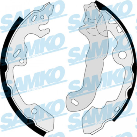 SAMKO 87380 Jeu de mâchoires de frein pour