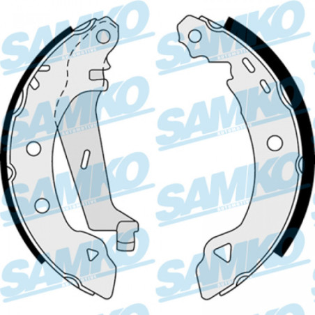 SAMKO 87530 Kit ganasce freno per