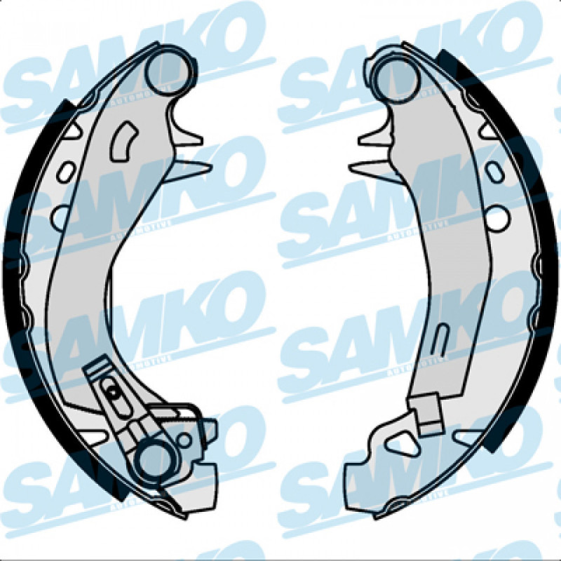 SAMKO 87570 Kit ganasce freno per