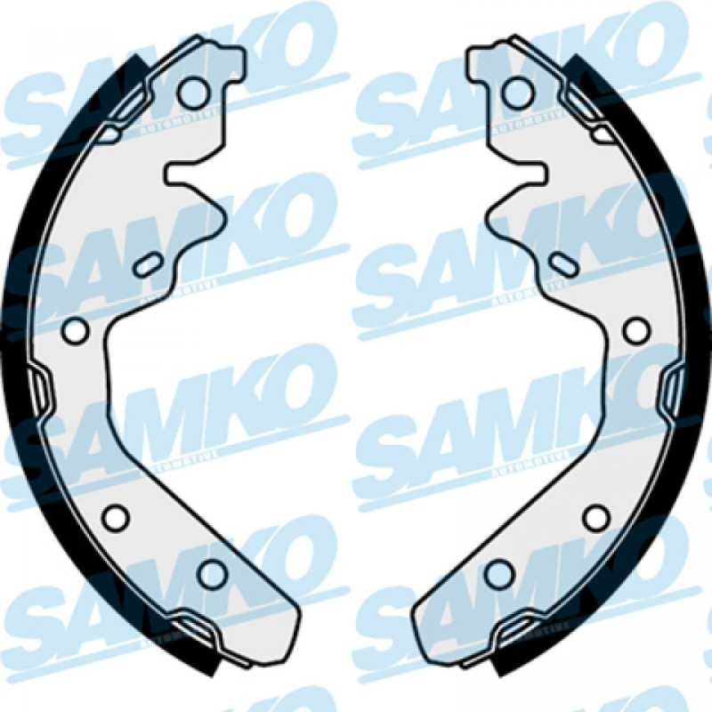 SAMKO 87630 Bremsbackensatz für