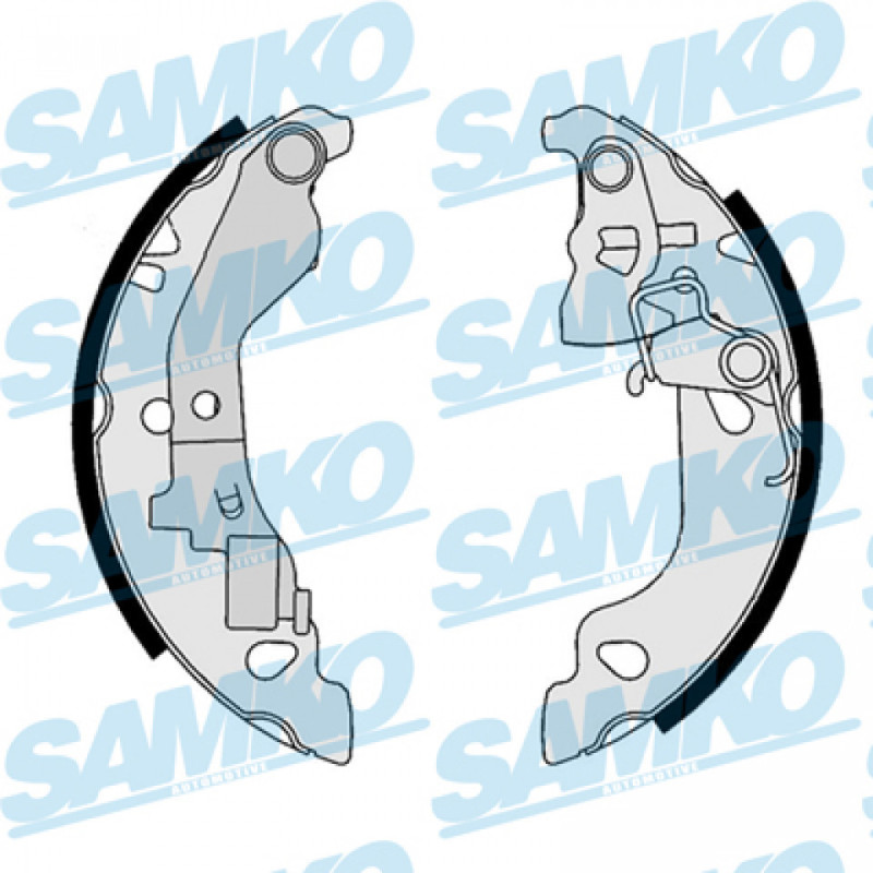 SAMKO 87680 Kit ganasce freno per