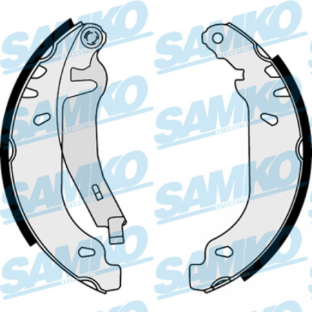 SAMKO 87820 Juego de zapatas de frenos para