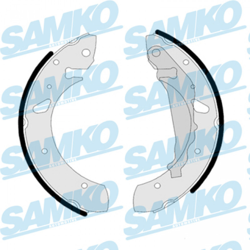 SAMKO 87850 Brake Shoe Set for