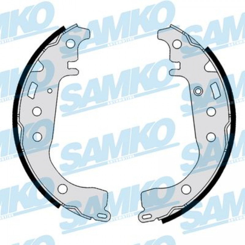 SAMKO 87860 Brake Shoe Set Rear for