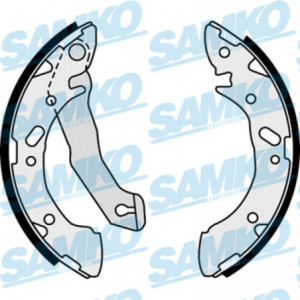 SAMKO 87870 Brake Shoe Set Rear for