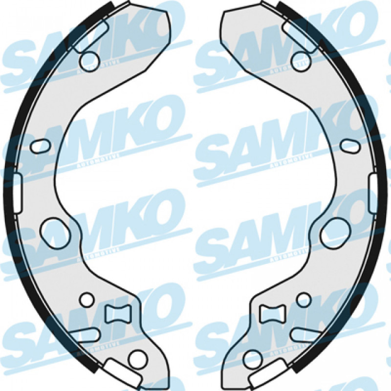 SAMKO 87910 Kit ganasce freno per