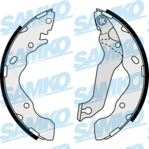 SAMKO 88010 Brake Shoe Set Rear for