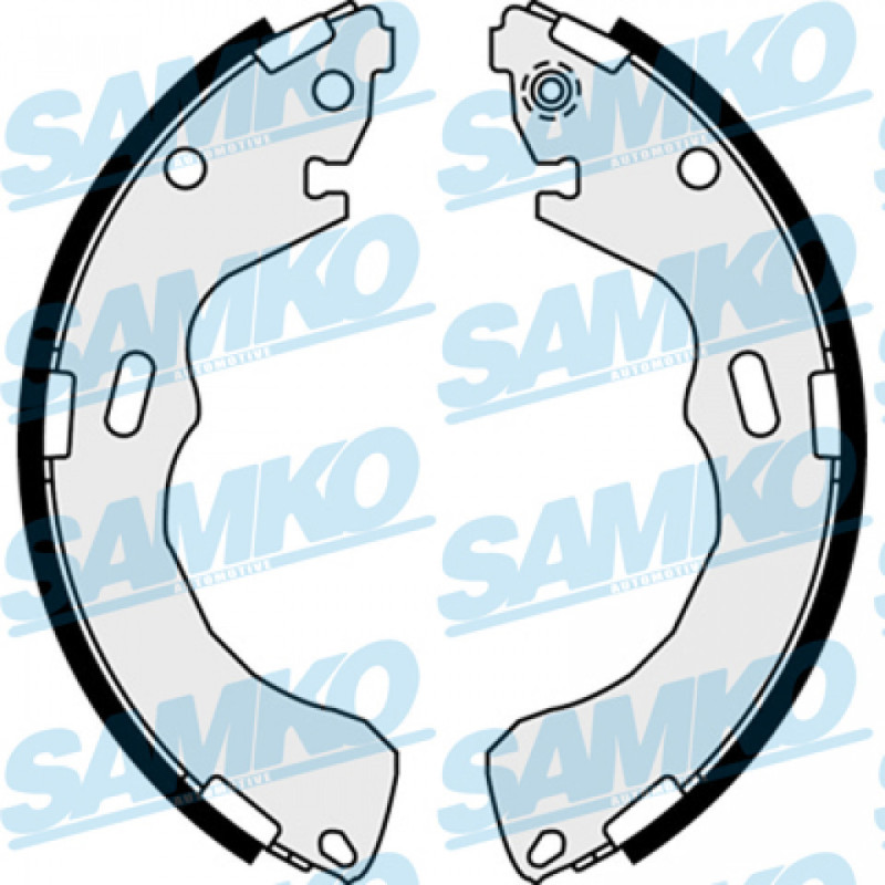 SAMKO 88030 Brake Shoe Set Rear for