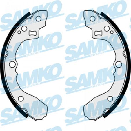 SAMKO 88060 Kit ganasce freno per