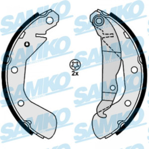 SAMKO 88130 Juego de zapatas de frenos para
