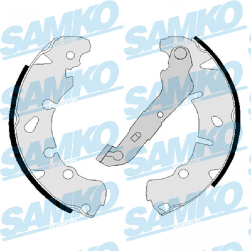 SAMKO 88170 Kit ganasce freno per