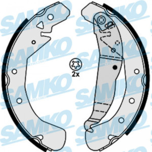 SAMKO 88210 Juego de zapatas de frenos para