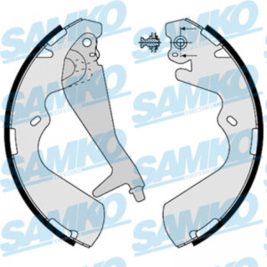 SAMKO 88240 Juego de zapatas de frenos para