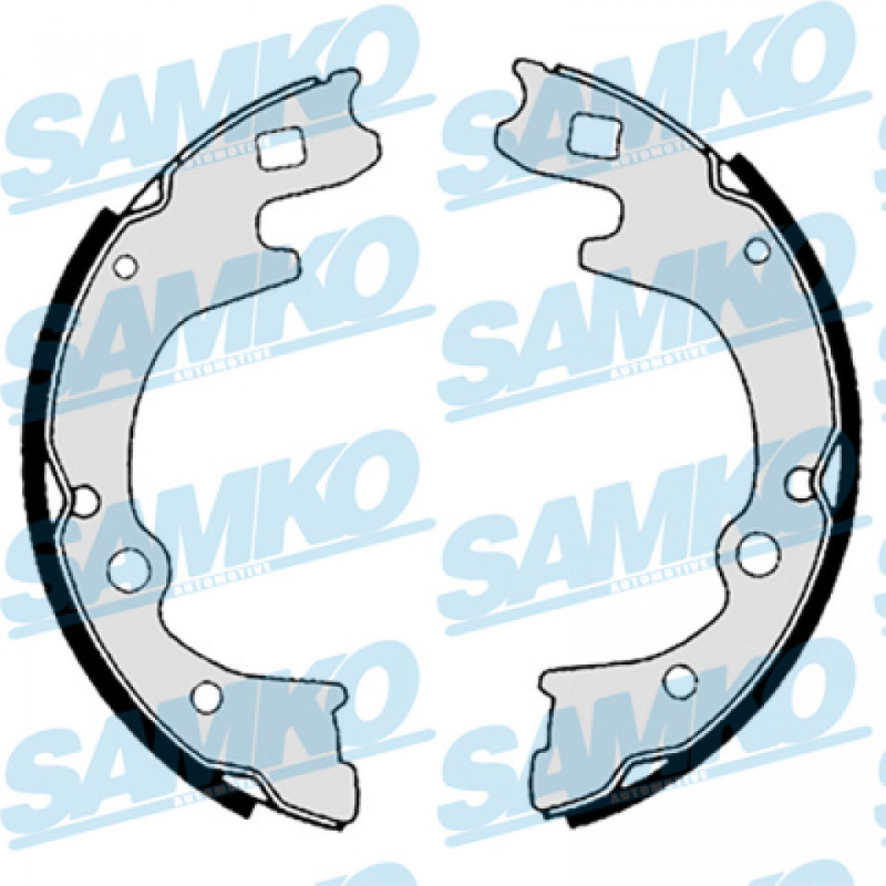 SAMKO 88270 Kit ganasce freno per
