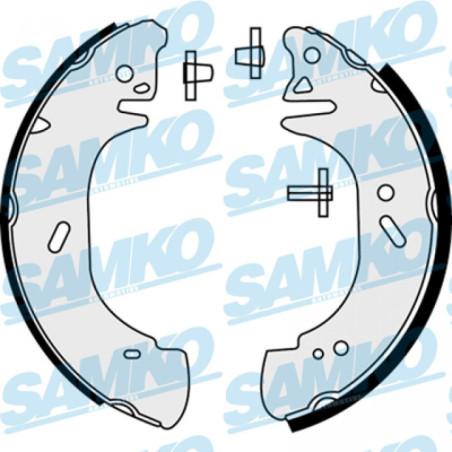 SAMKO 88440 Brake Shoe Set for