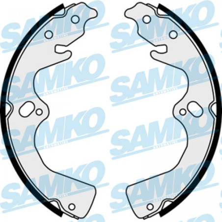 SAMKO 88470 Kit ganasce freno per