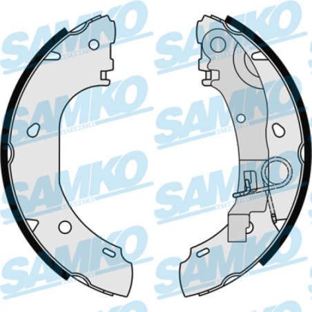 SAMKO 88540 Kit ganasce freno per