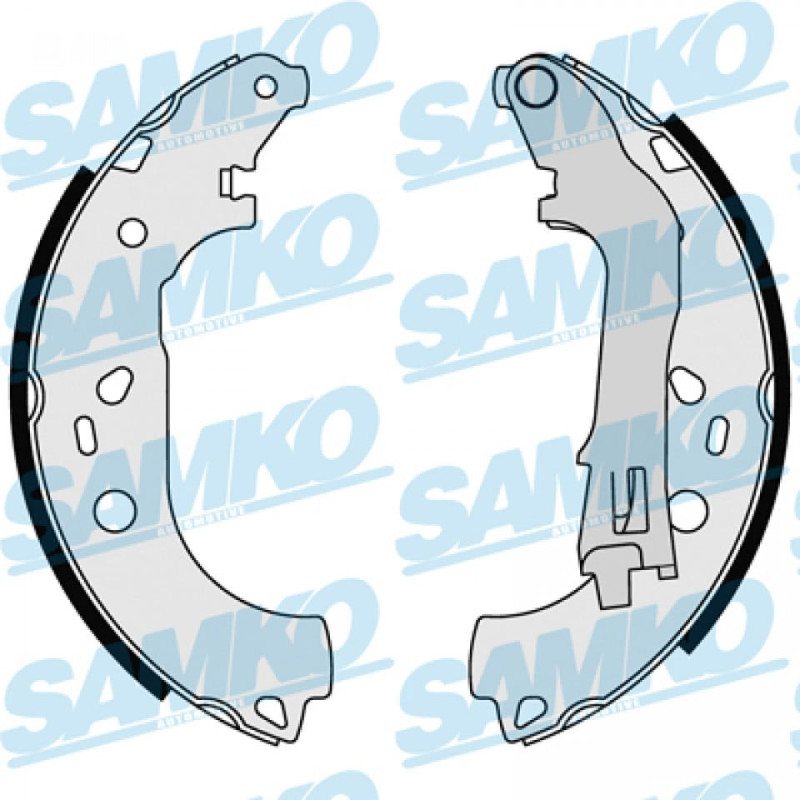 SAMKO 88590 Juego de zapatas de frenos para