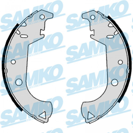 SAMKO 88650 Brake Shoe Set Rear for