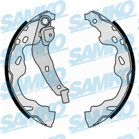 SAMKO 88660 Brake Shoe Set for