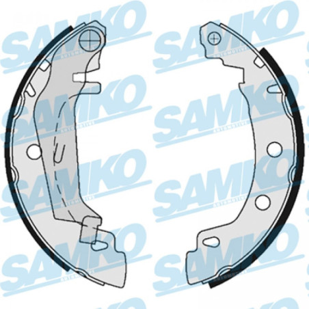 SAMKO 88750 Brake Shoe Set Rear for