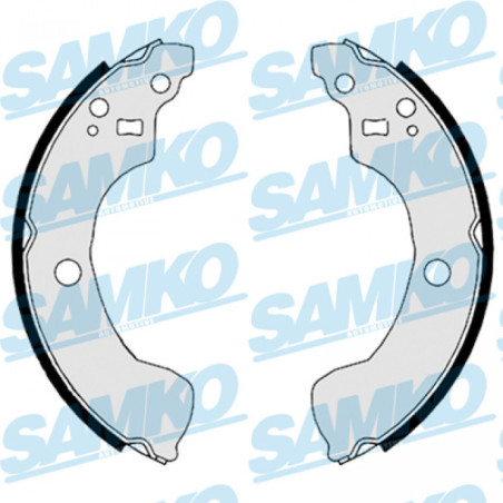 SAMKO 88870 Brake Shoe Set Rear for