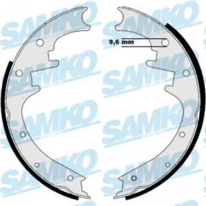 SAMKO 88990 Brake Shoe Set Rear for