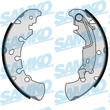 SAMKO 89120 Brake Shoe Set Rear for