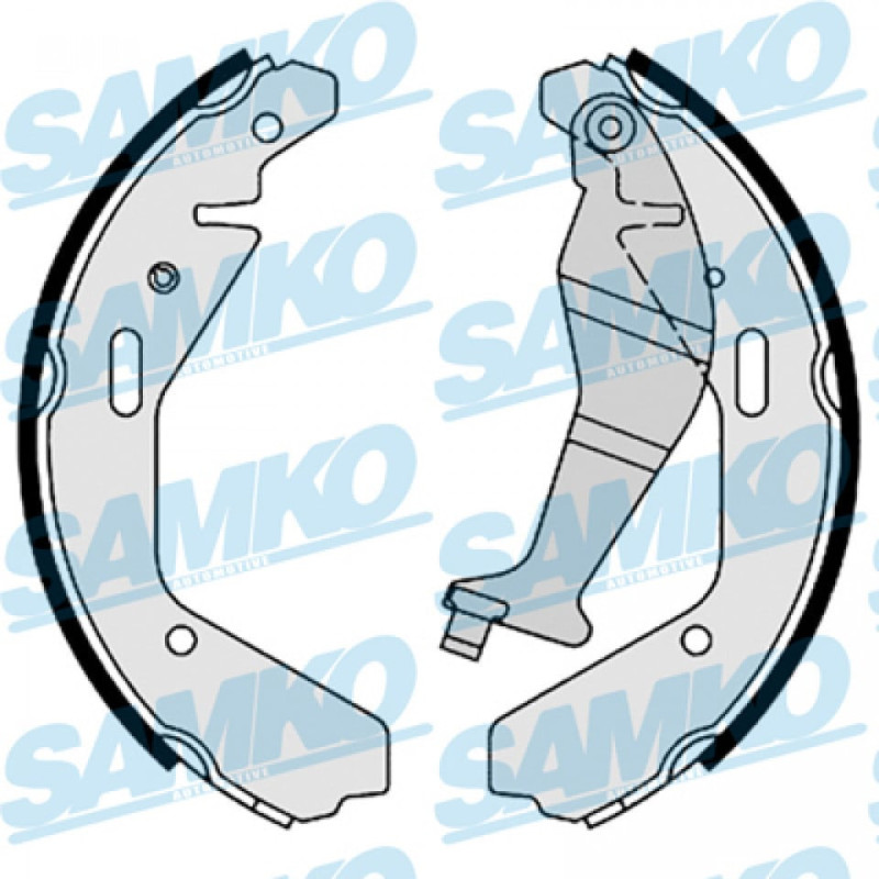 SAMKO 89130 Zestaw szczęk hamulcowych dla