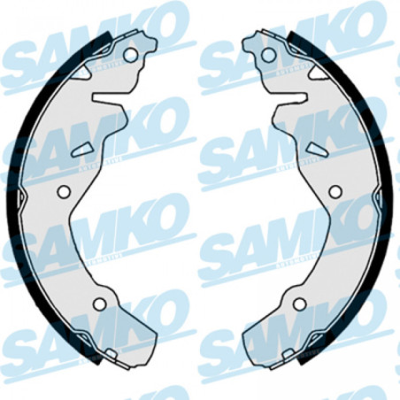 SAMKO 89180 Kit ganasce freno per