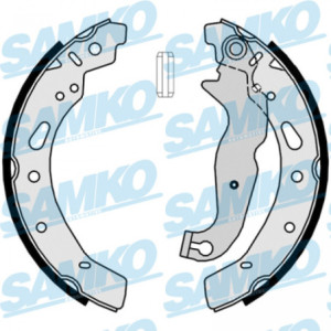 SAMKO 89300 Brake Shoe Set Rear for