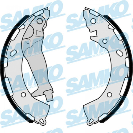SAMKO 89450 Brake Shoe Set for