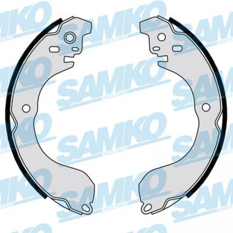 SAMKO 89480 Jeu de mâchoires de frein pour