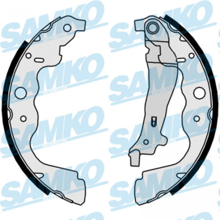 SAMKO 89890 Brake Shoe Set for