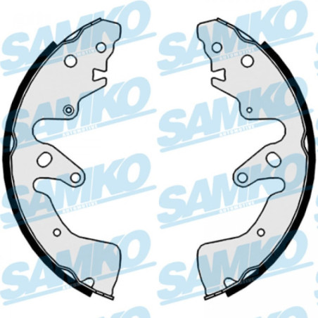 SAMKO 89960 Jeu de mâchoires de frein pour