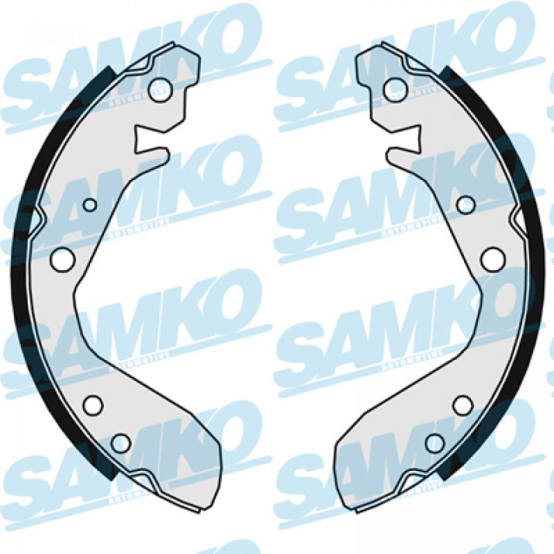 SAMKO 89970 Brake Shoe Set for